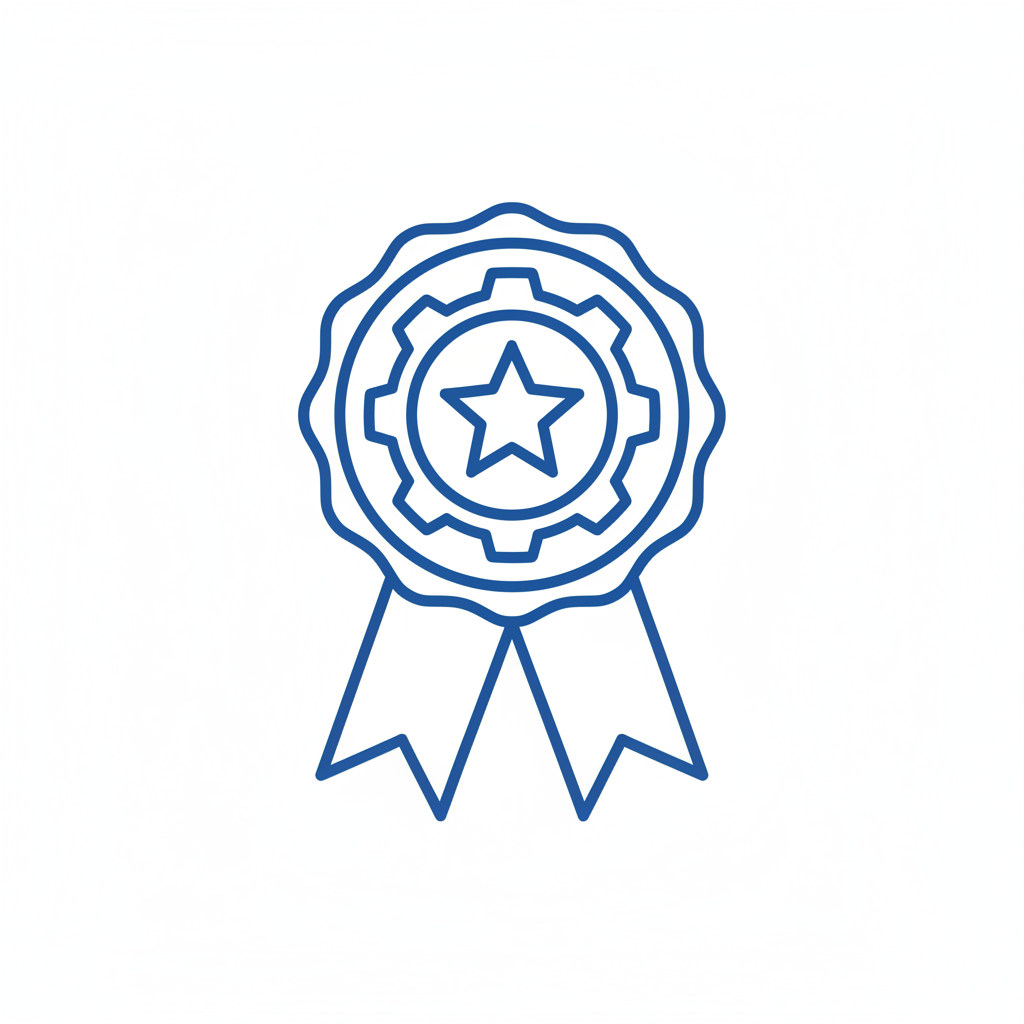 Certified service icon