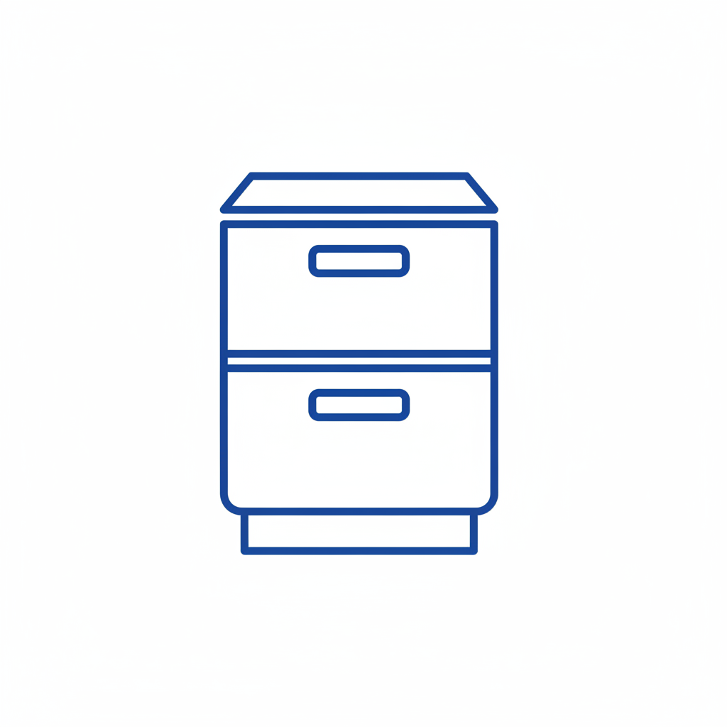 Undercounter refrigerator icon